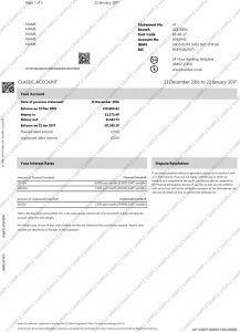 ANZ Bank Statement